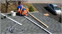 Rancourt Roofing on the job safety